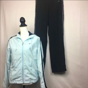 Nike Windsuit Light Blue Size Small